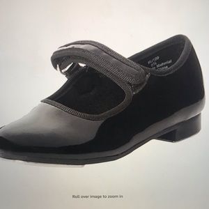 Dance class tap shoes